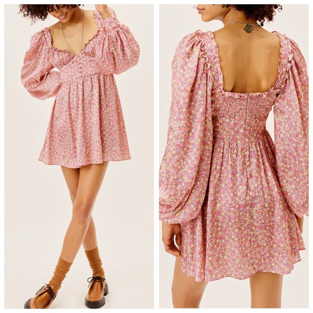 For love & Lemons Laurie Mini Dress